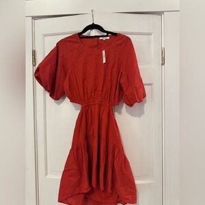 Madewell Red Mini Dress